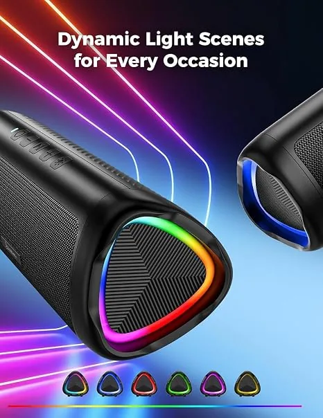 BolaButty Portable Wireless Bluetooth Speaker (RGB)