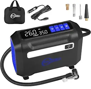 Cordless Portable Air Compressor & Tire Inflator