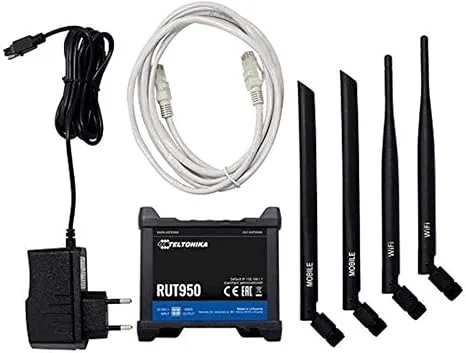 Teltonika RUT950 4G LTE Dual-SIM Industrial Router